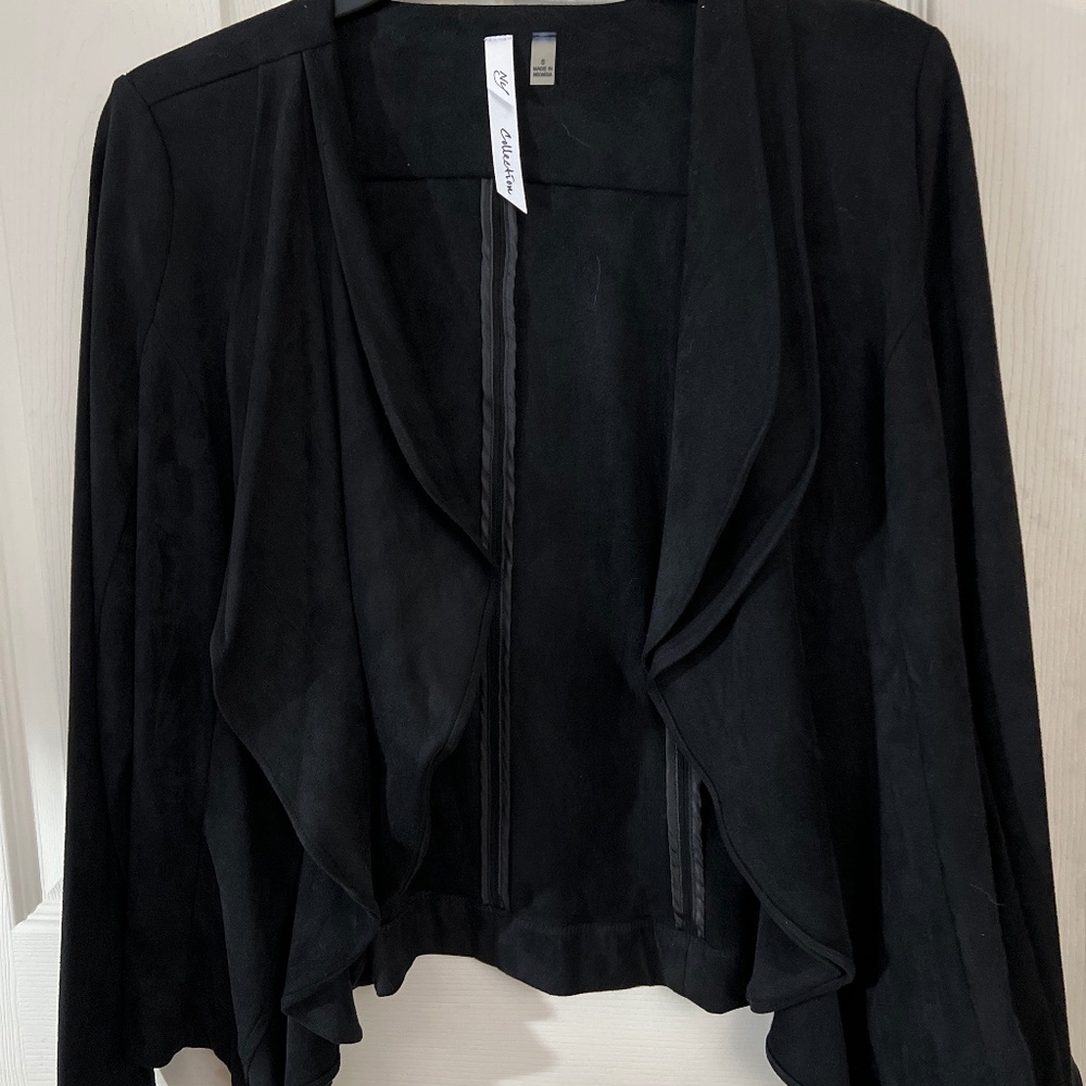 NY Collection faux suede NWT